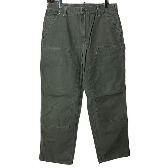 Carhartt Double Knee Dungaree Fit Pants 36X32 - Picture 1 of 6
